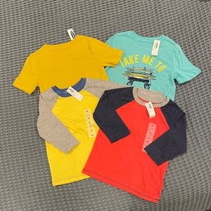 NWT Old Navy bundle of long and short sleeve Tees